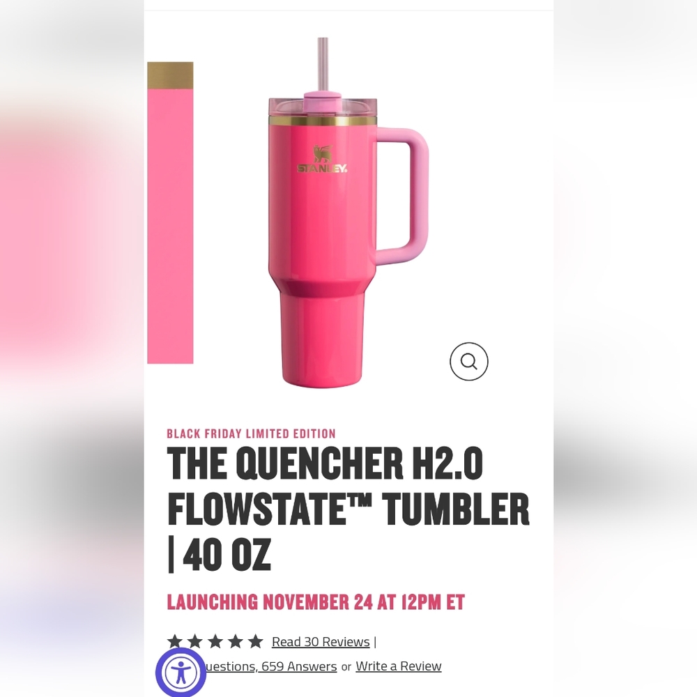 Stanley Pink Parade 40oz